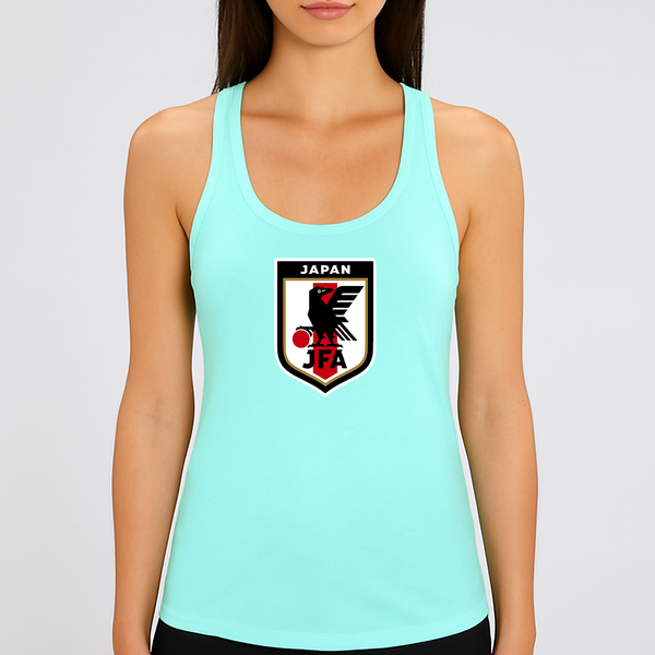 Women's Japan National Soccer Team Racerback Tank Top