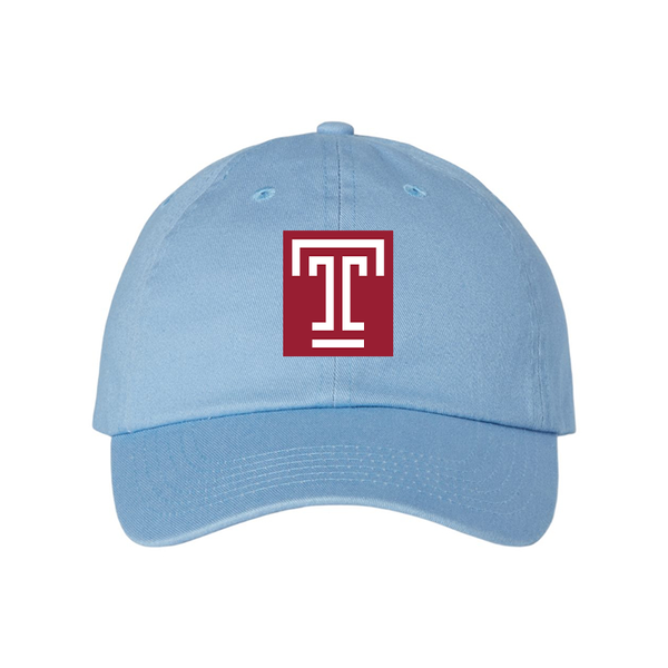 Temple Owls  Valucap Adult Bio-Washed Classic Dad Hat