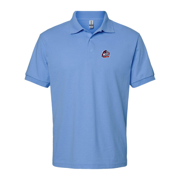Men's  NJIT Highlanders Logo Dry Blend Polo