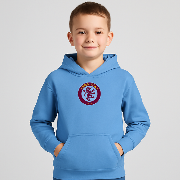 Youth Kids Aston Villa FC Pullover Hoodie