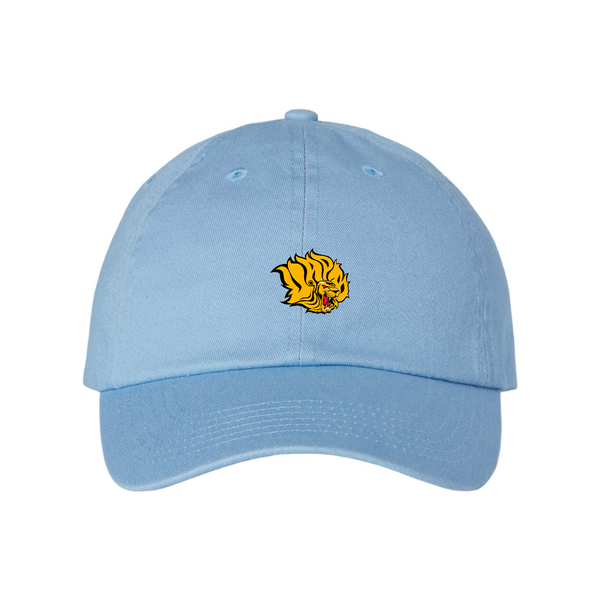 Arkansas PB Golden Lions Valucap Adult Bio-Washed Classic Dad Hat