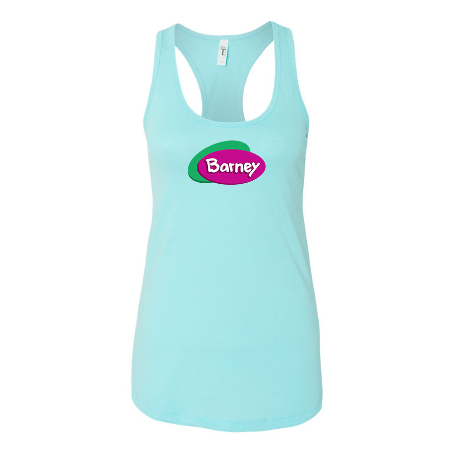 Women's Barney Show Racerback Tank Top