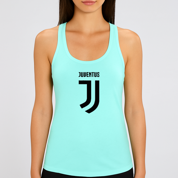 Women's Juventus Soccer Racerback Tank Top