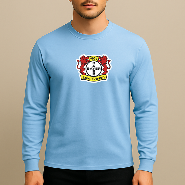 Men's Bayer Leverkusen FC Long Sleeve T-Shirt