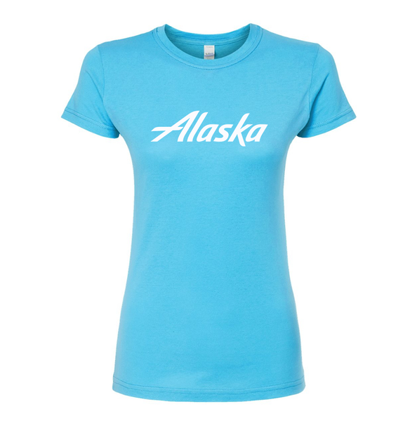 Women’s Alaska Airline Round Neck T-Shirt