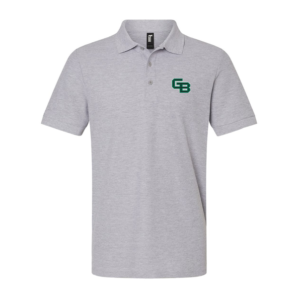 Men's  Wisconsin Green Bay Phoenix Gildan Hammer Pique Polo