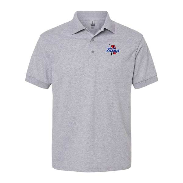 Men's Tulsa Golden Hurricane Gildan Dry Blend Jersey Polo