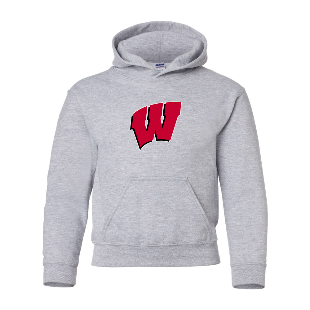 Youth  Wisconsin Badgers Pullover Hoodie