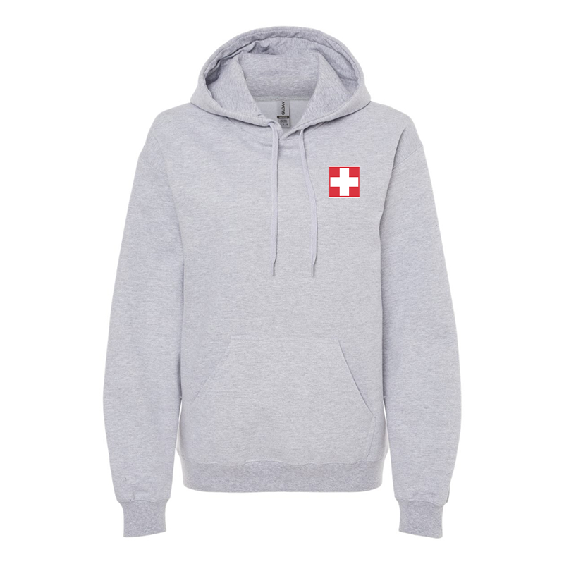 Men's  Switzerland National Football Soccer Team  Pullover Hoodie
