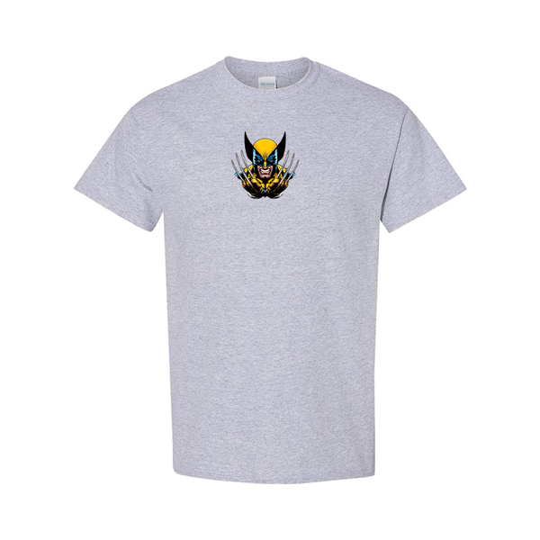 Men's  Wolverine 2025 Art  Gildan Heavy Cotton T-Shirt