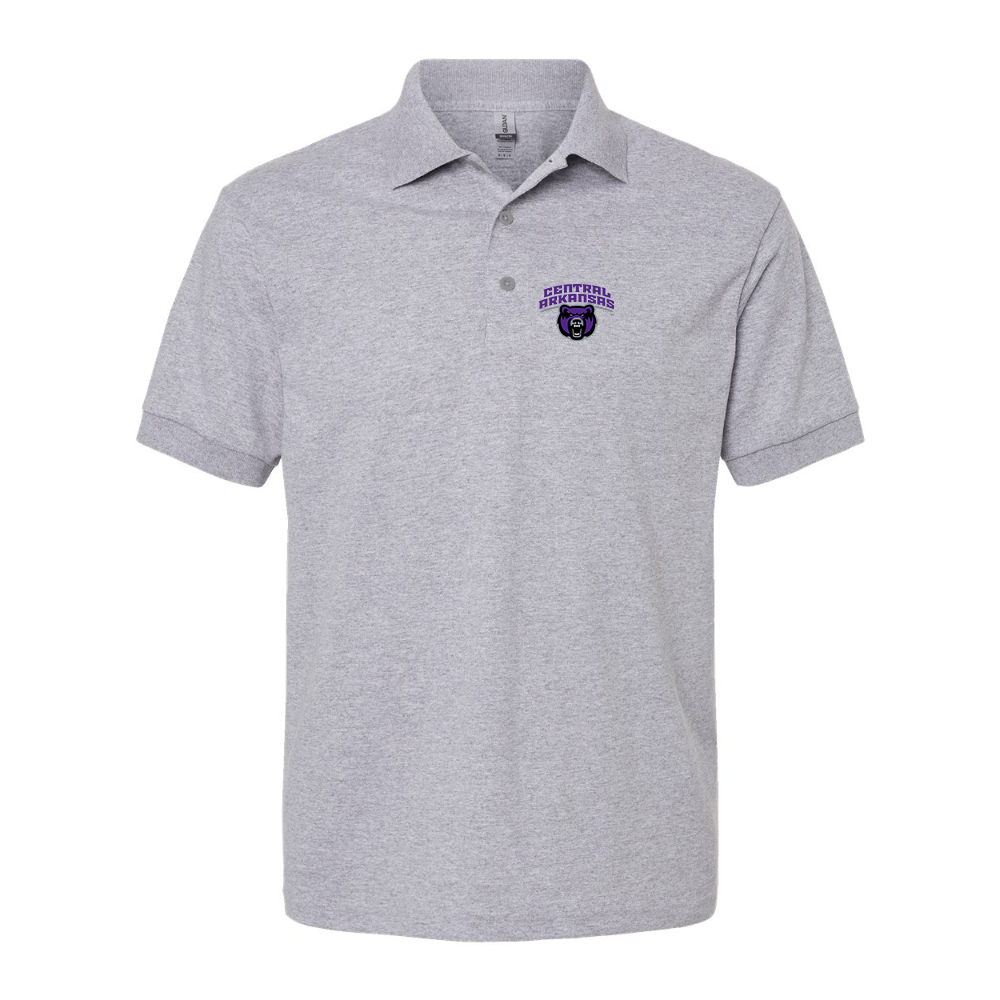 Men's Central Arkansas Bears Dry Blend Jersey Polo - Grey