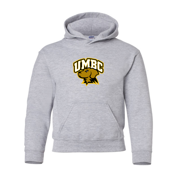 Youth  UMBC Retrievers Gildan Heavy Blend  Hooded Sweatshirt