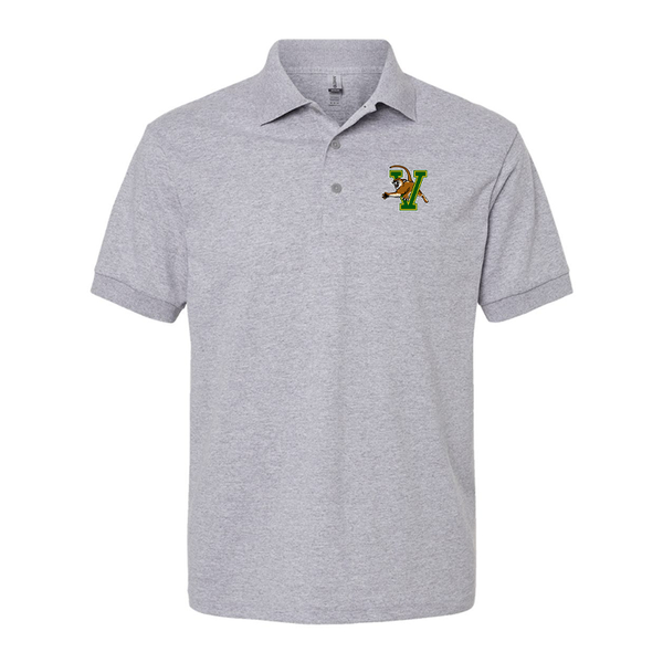 Men's Vermont Catamounts Gildan Dry Blend Jersey Polo