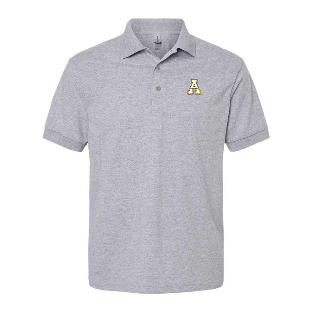 Men's Appalachian State Mountaineers Dry Blend Jersey Polo - Grey