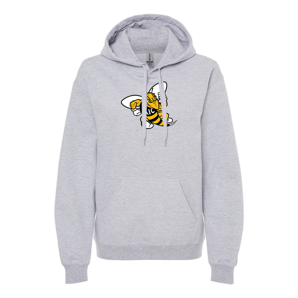 Men's AIC Yellow Jackets  Softstyle Midweight Hooded Sweatshirt