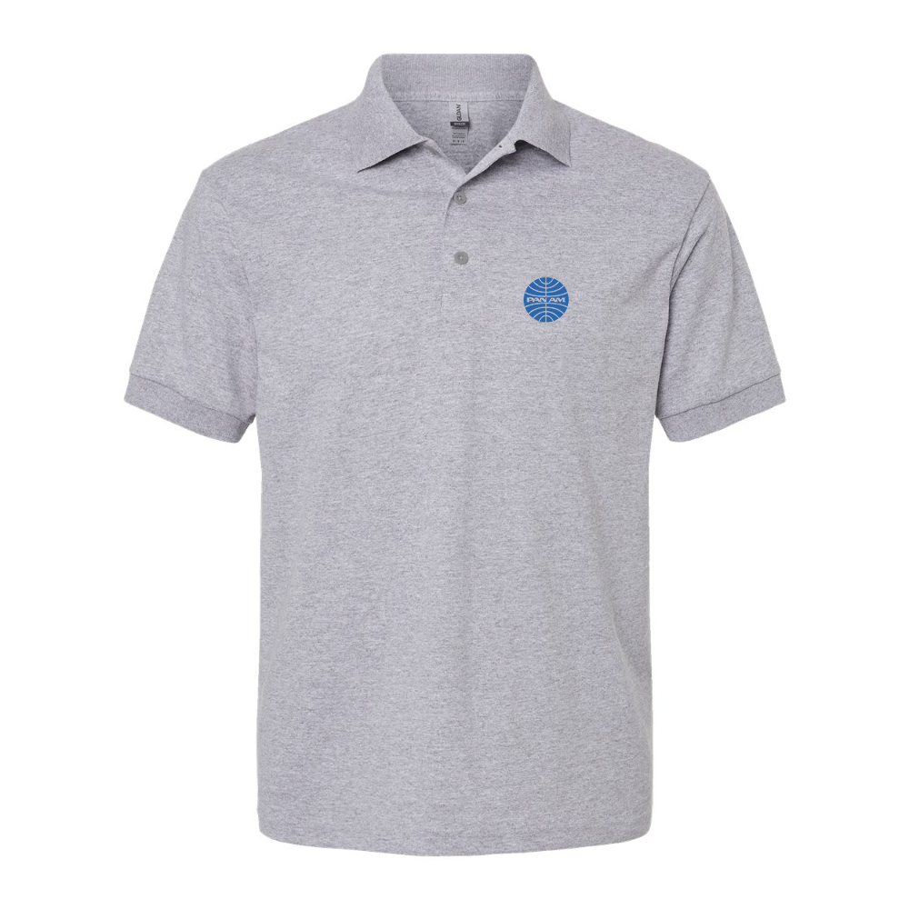 Men's Pan Am Dry Blend Jersey Polo - Grey
