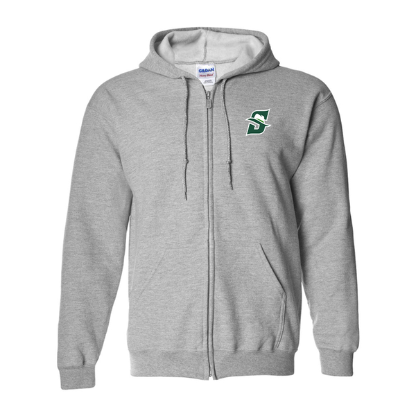 Men's Stetson Hatters Gildan  Heavy Blend Full Zip Hooded Sweatshirt