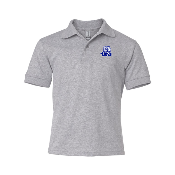 Youth Tennessee State Tigers Gildan Dry Blend Jersey Polo