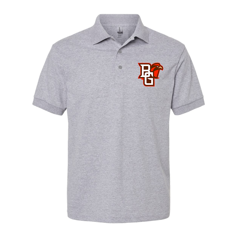Men's Bowling Green Falcons Dry Blend Jersey Polo - Grey