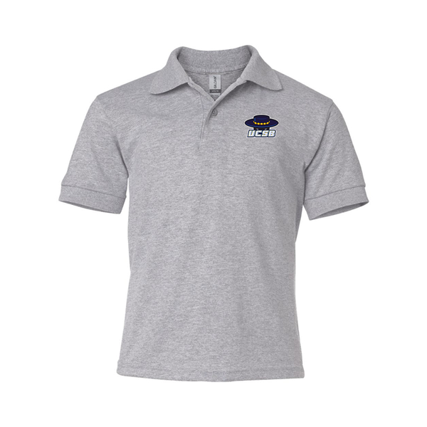 Youth UCSB Gauchos Gildan Dry Blend Jersey Polo