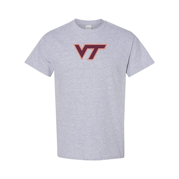 Men's Virginia Tech Hokies Gildan Heavy Cotton T-Shirt