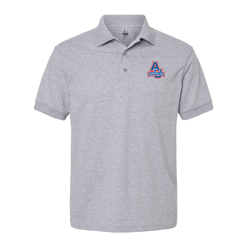 Men's American Eagles Dry Blend Jersey Polo - Grey