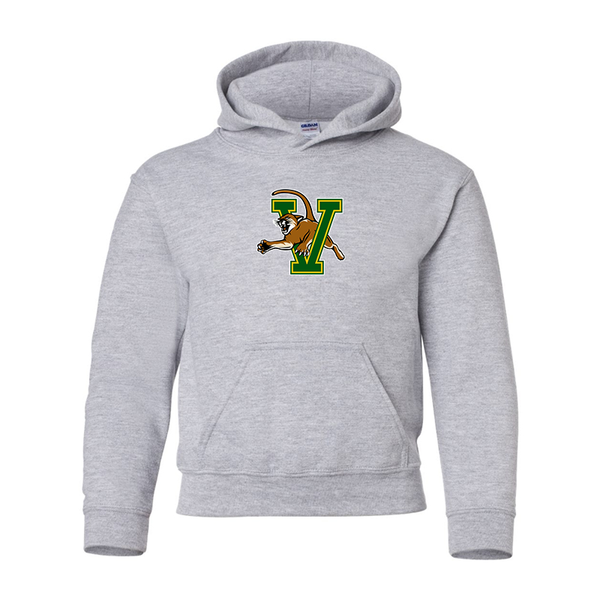 Youth Vermont Catamounts Gildan Heavy Blend  Hooded Sweatshirt