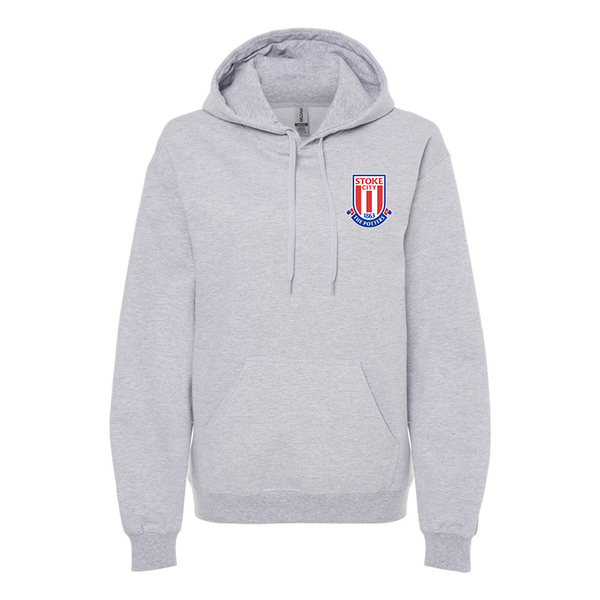 Men's Stoke City Soccer  Softstyle Midweight Hooded Sweatshirt