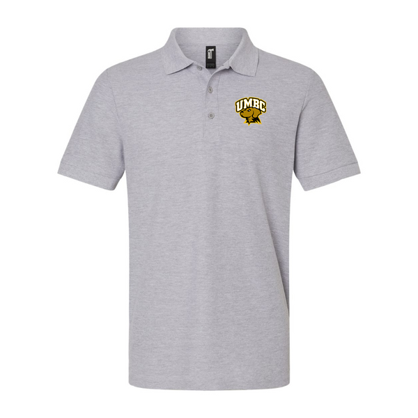 Men's UMBC Retrievers Gildan Hammer Pique Polo