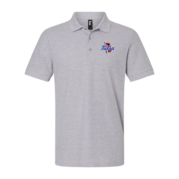 Men's Tulsa Golden Hurricane Gildan Hammer Pique Polo