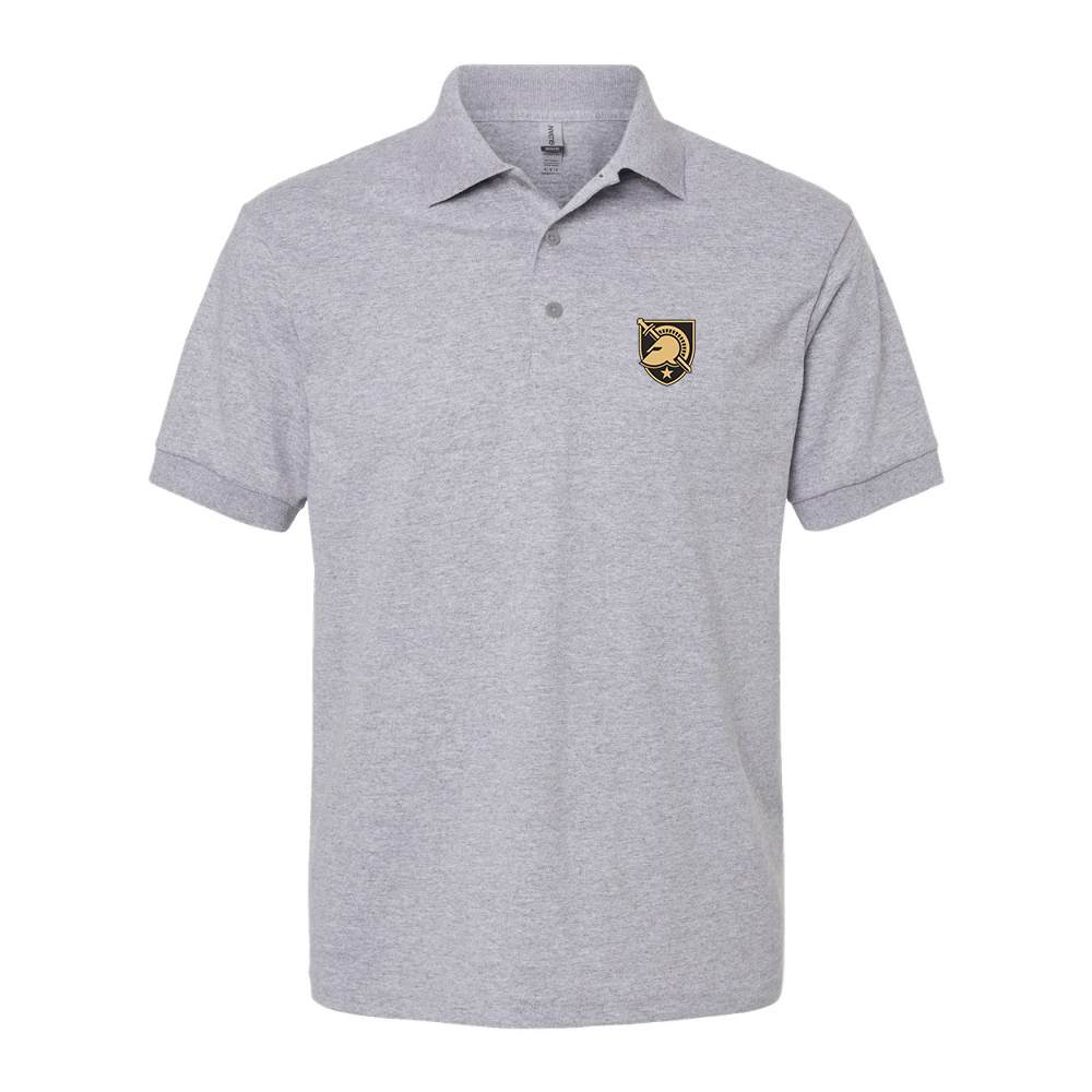 Men's Army Black Knights Dry Blend Jersey Polo - Grey
