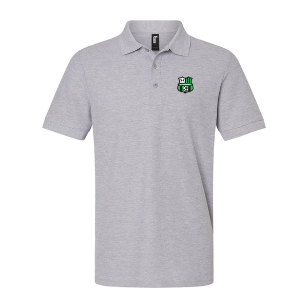 Men's U.S. Sassuolo Soccer  Gildan Hammer Pique Polo