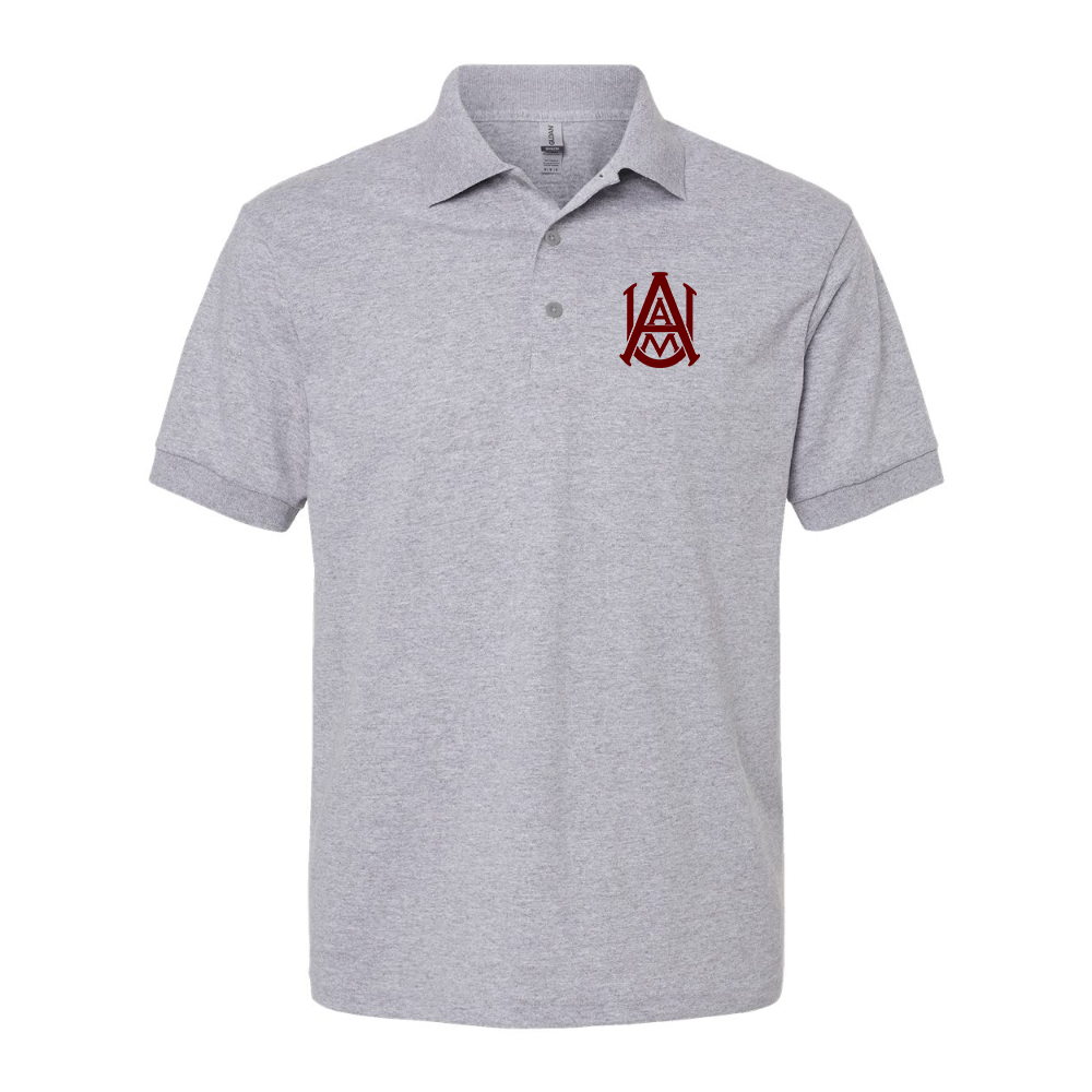 Men's Alabama AM Bulldogs Dry Blend Jersey Polo - Grey