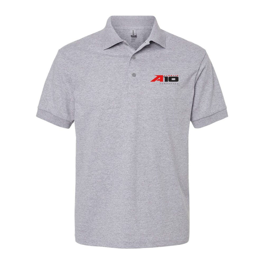 Men's Atlantic 10 Conference Dry Blend Jersey Polo - Grey