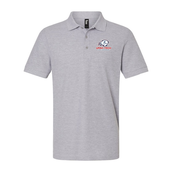 Men's  Utah Tech Trailblazers  Gildan Hammer Pique Polo
