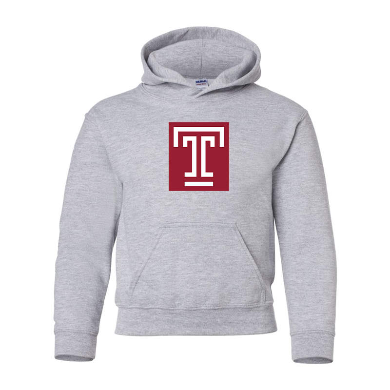 Youth Temple Owls Pullover Hoodie