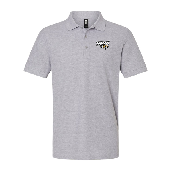 Men's Towson Tigers Gildan Hammer Pique Polo
