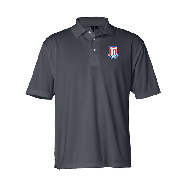 Men's Stoke City Soccer  Sierra Pacific Moisture Free Mesh Polo