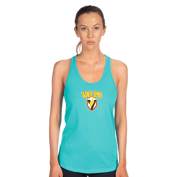 Women's Valparaiso Crusaders Market Next Level Ideal Racerback Tank
