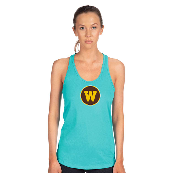 Women's  Western Michigan Broncos Next Level Ideal Racerback Tank