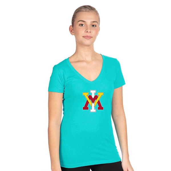 Women's VMI Keydets  Next Level V-Neck T-Shirt