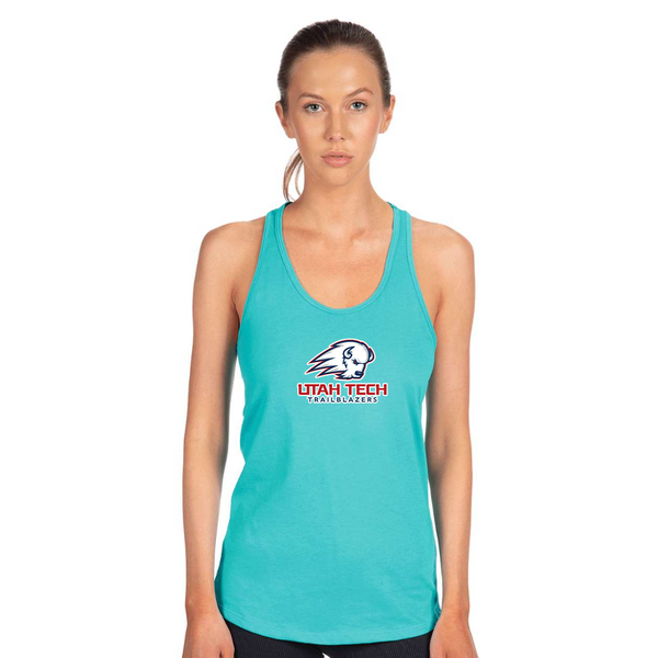 Women's Utah Tech Trailblazers Next Level Ideal Racerback Tank
