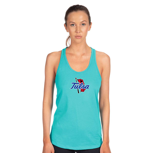 Women's Tulsa Golden Hurricane Next Level Ideal Racerback Tank