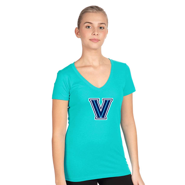 Women's Villanova Wildcats Next Level V-Neck T-Shirt