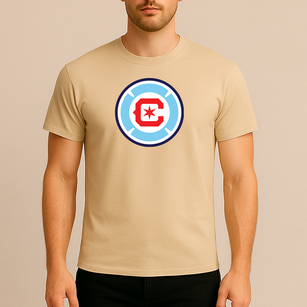 Men's Chicago Fire Soccer Cotton T-Shirt