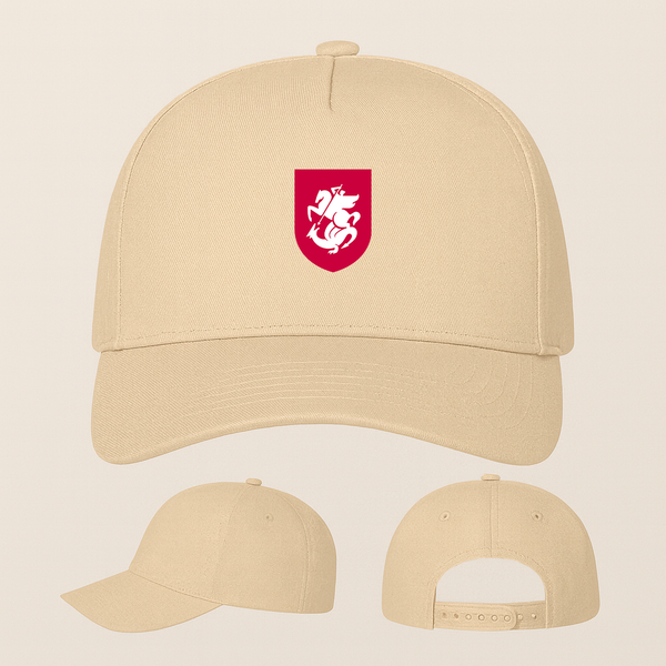 Georgia National Soccer Team Five Panel Twill Snapback Cap