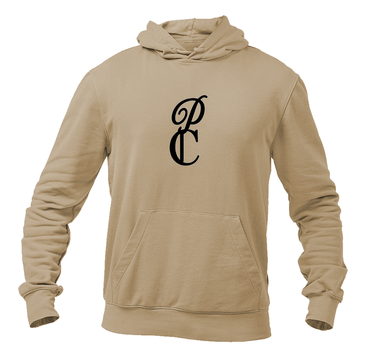 Men's  P & C Black  Pullover Hoodie
