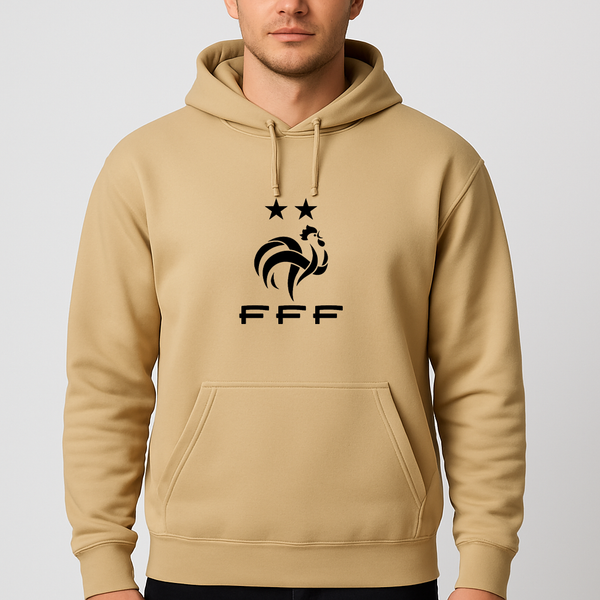 Men's France Soccer Pullover Hoodie