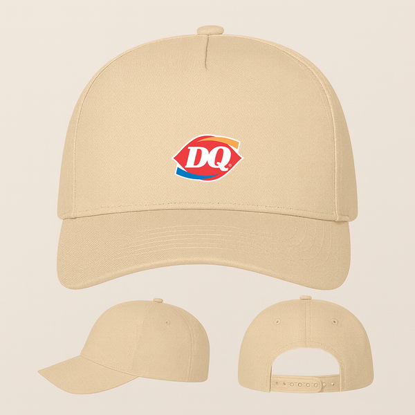 DQ Dairy Queen  Five Panel Twill Snapback Cap