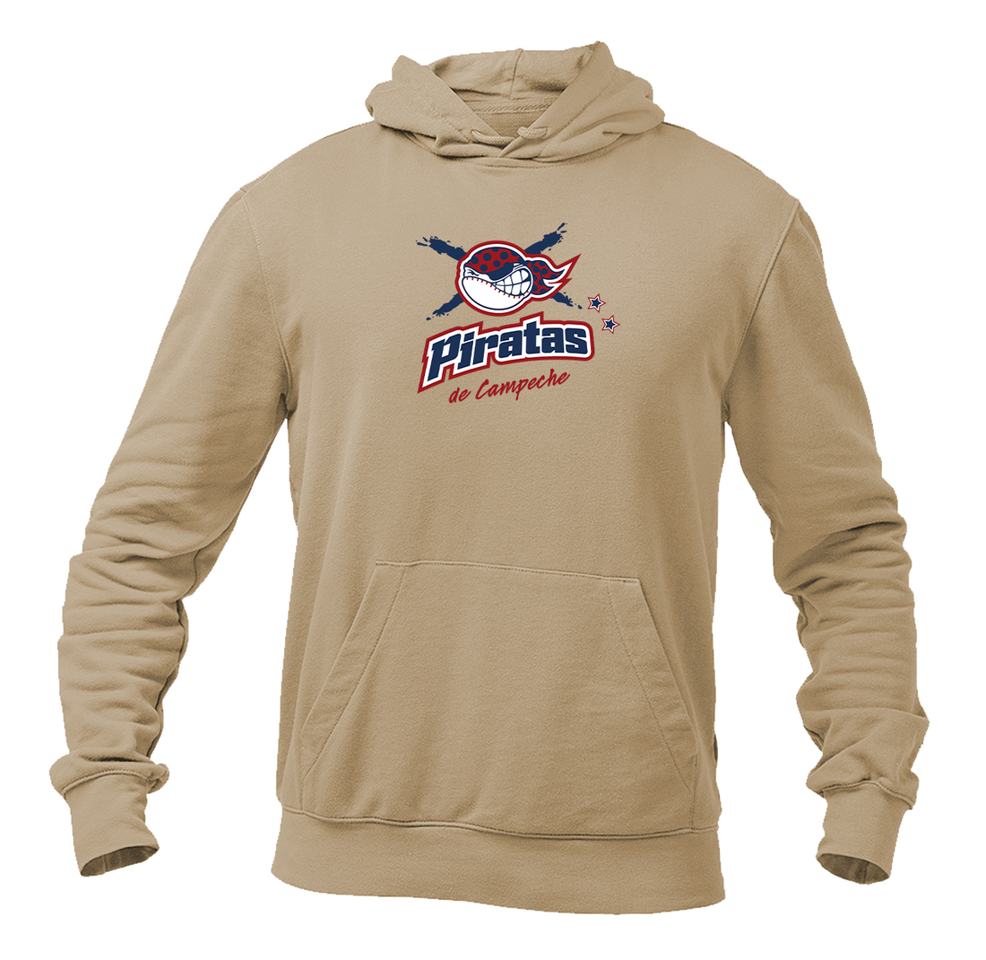 Men's Campeche Piratas  Logo Pullover Hoodie
